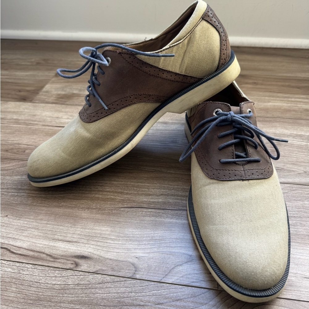 Sperry Top-Sider Casual Oxford Saddle Shoe Men’s Size 9.5 Brown Tan - Picture 10 of 10